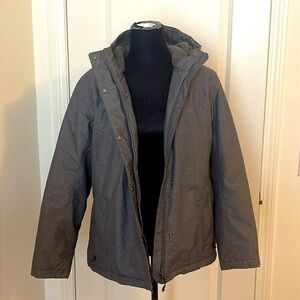 L.L. Bean Heather Hooded Winter Parka Size Medium Petite